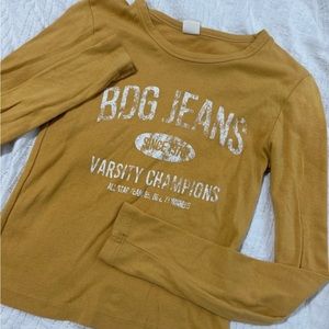 BDG Jeans Mustard Long Sleeve Shirt